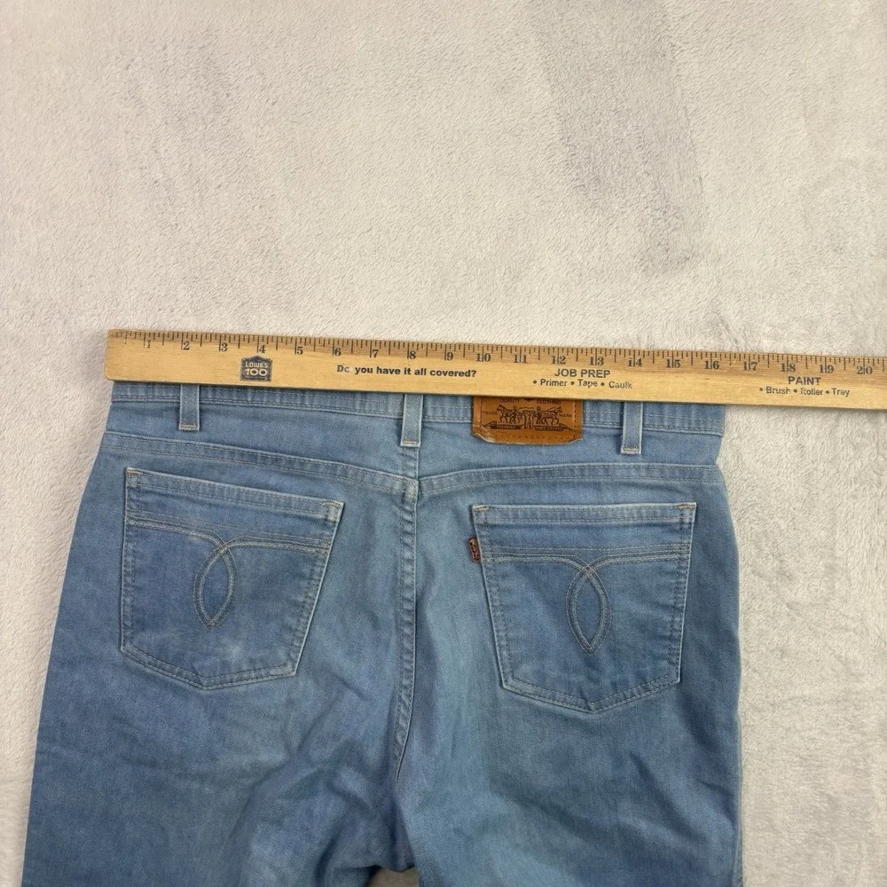 VTG Levi's Orange Tabs Blue Denim Jeans Men's Waist 33